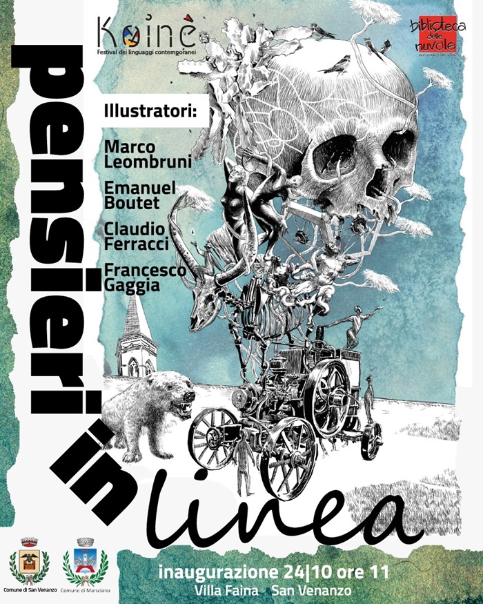 immagine notizia (ptn) San Venanzo, sabato l’inaugurazione della mostra “Pensieri in linea”